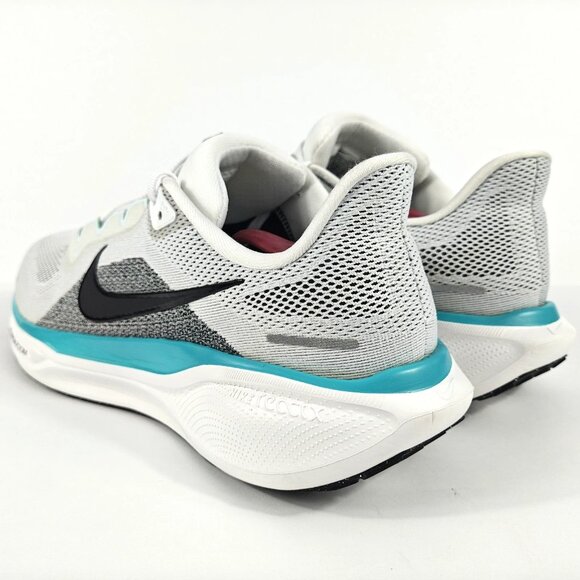 Nike Pegasus 41 Men’s 11 White Black Blue Running Shoes FD2722-103 Air Zoom - Picture 5 of 16